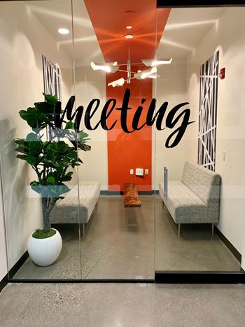 The meeting room